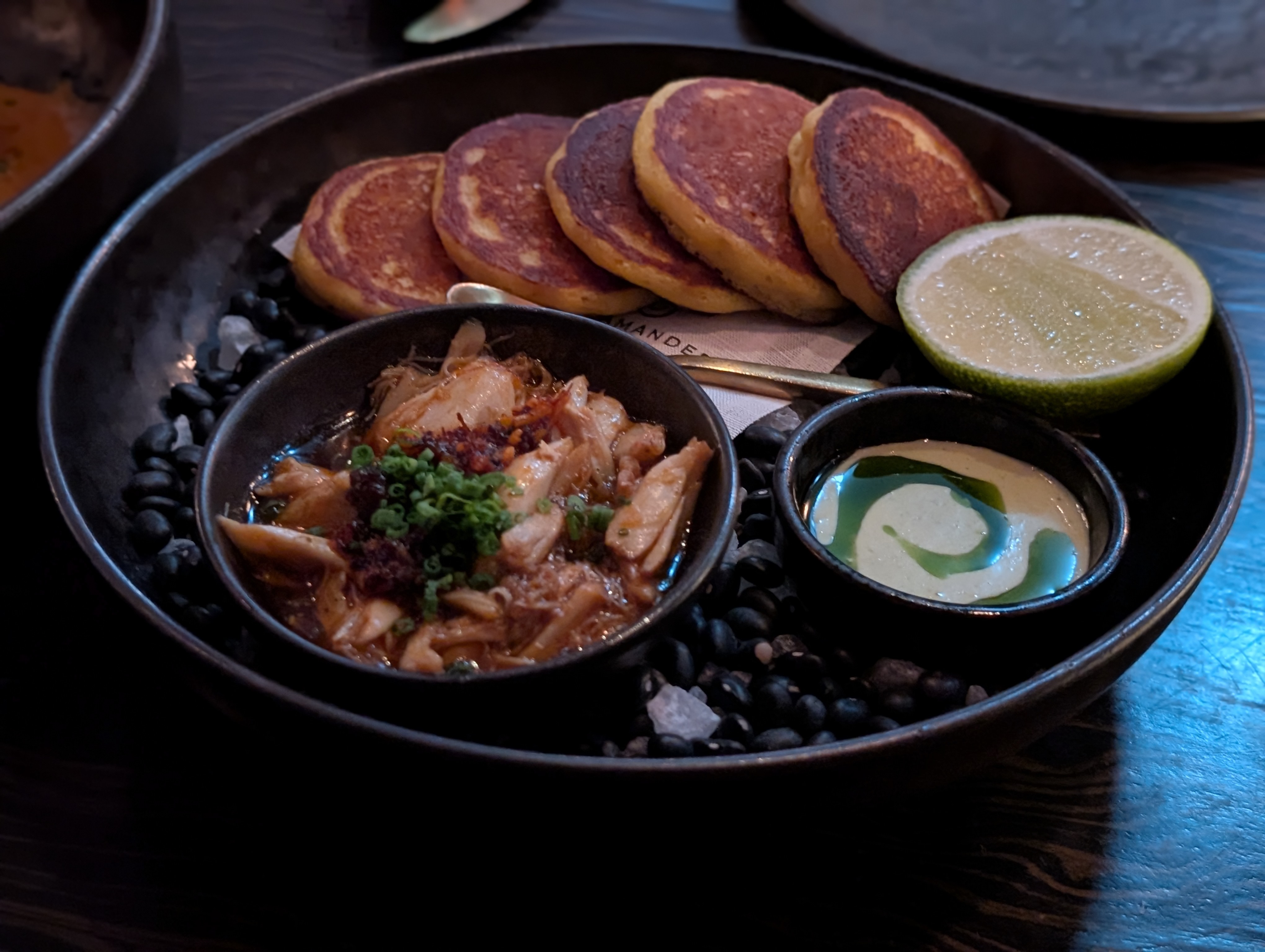 Hoe Crab with hoecakes